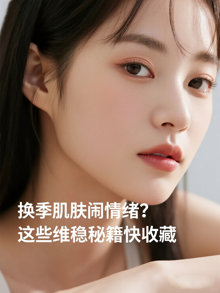 1756276818750090.jpg jimeng-2025-08-27-5124-用真实场景或者人物表现:文字是:换季肌肤闹情绪?这些维稳秘籍快收藏.jpg