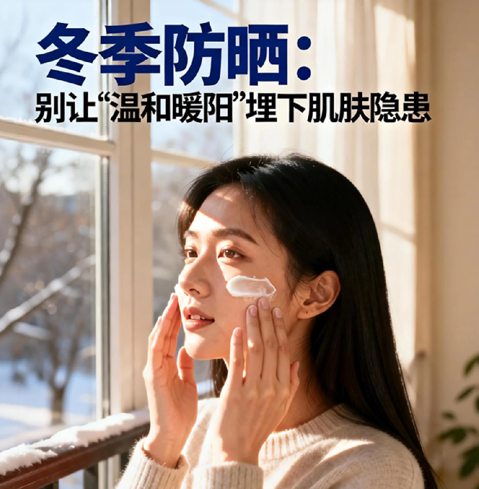 冬季防晒：别让“温和暖阳”埋下肌肤隐患